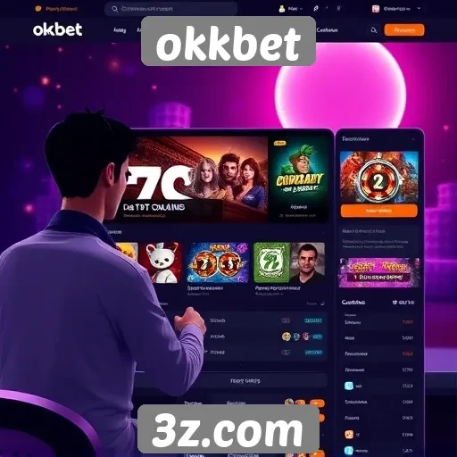 Análise da interface do usuário no site okkbet